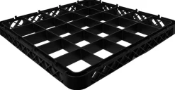 Barstuff Aufsatz 25-Fach Spülkorb, schwarz - 50x50x4,5cm