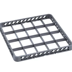 Barstuff Aufsatz Spülkorb 20-Fach, grau (Rack 98) - 50x50x4,5cm