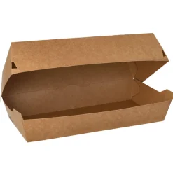 Barstuff Baguettebox, Pappe braun - 7,5x23,5x12cm (25 Stk.)