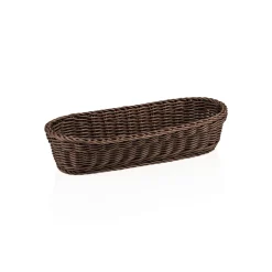Barstuff Baguettekorb Polypropylen braun - 40x16x8cm