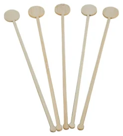 Barstuff Bambus Stirrer Coin - 18cm (100 Stk.)