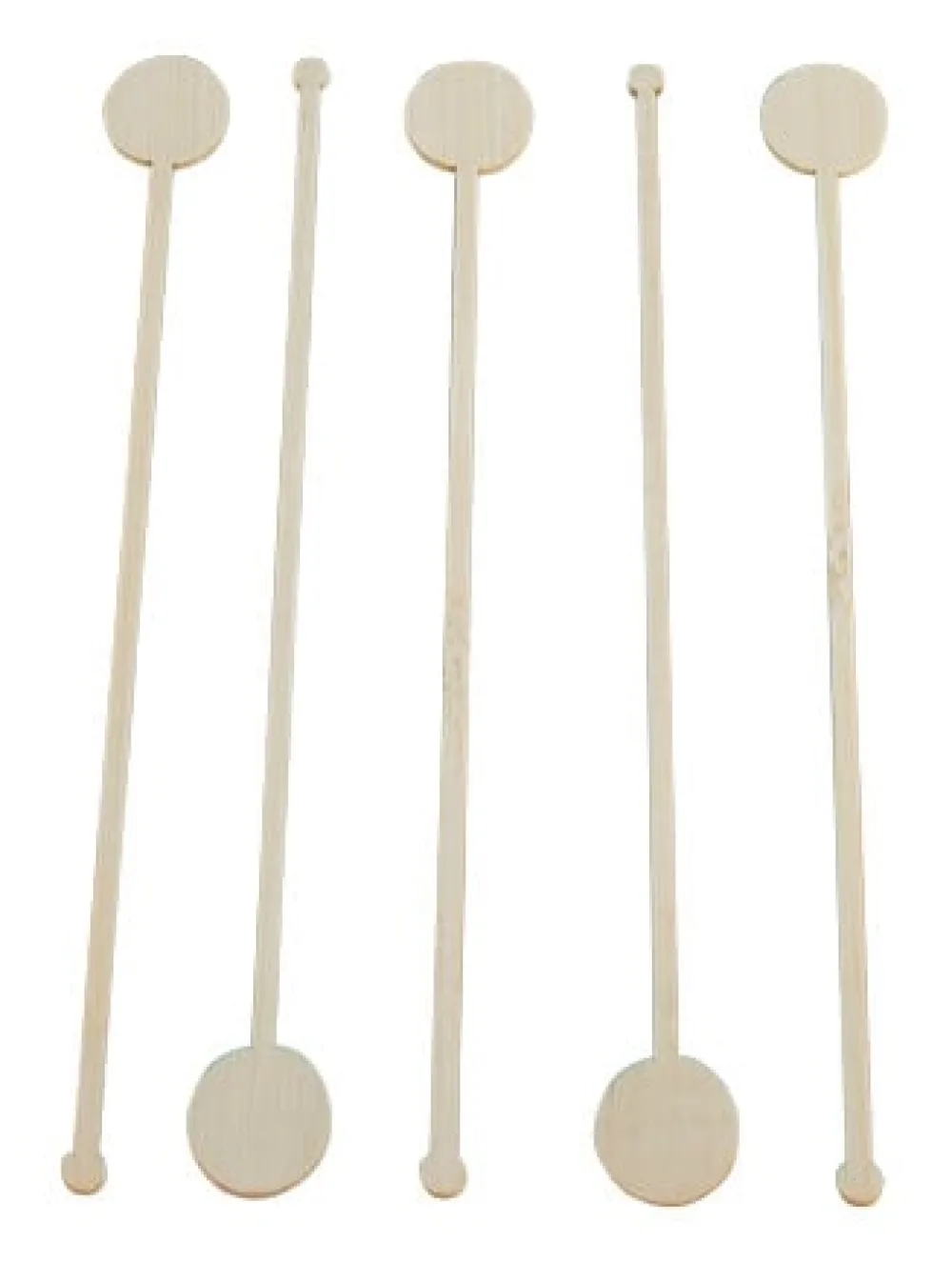 Barstuff Bambus Stirrer Coin - 18cm (100 Stk.)