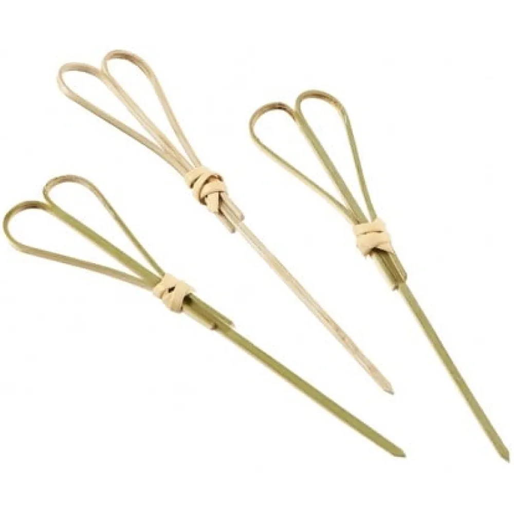 Barstuff Bambusspieße Herzform - 12cm (100 Stk.)