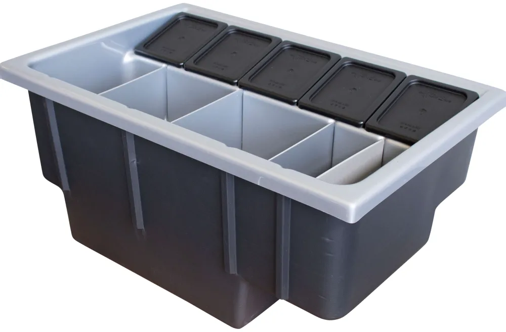 Barstuff Bar Station (grau) - mit Isolierung