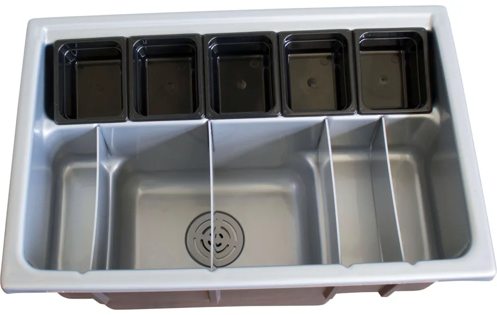 Barstuff Bar Station (grau) - mit Isolierung