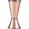 Barstuff Barmaß / Jigger kupferfarben - Edelstahl (20/40ml)