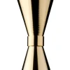 Barstuff Barmaß / Jigger Mr. Slim, goldfarben - Edelstahl (30/45ml)