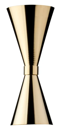 Barstuff Barmaß / Jigger Mr. Slim, goldfarben - Edelstahl (30/45ml)