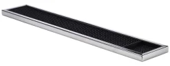 Barstuff Barmatte, mit Edelstahlrahmen, mit Shot - 60,5x10cm