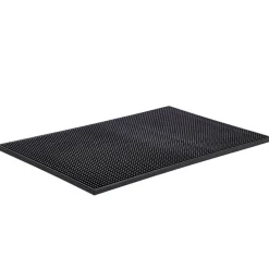 Barstuff Barmatte PVC schwarz - 45x30x1cm