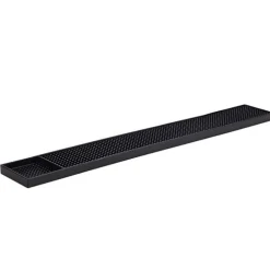 Barstuff Barmatte schwarz, mit Shot - 59,5x8cm