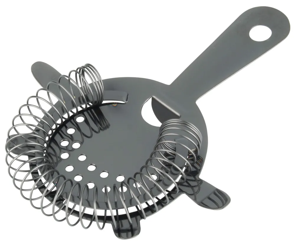 Barstuff Barsieb, Edelstahl - gunmetal black (7,5cm)