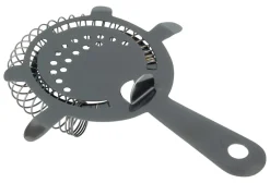 Barstuff Barsieb, Edelstahl - gunmetal black (7,5cm)