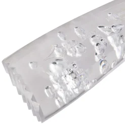 Barstuff Barstößel, Kunststoff, gewelltes Ende - transparent (21cm)