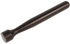 Barstuff Barstößel, Kunststoff, waffelförmiges Ende - schwarz (20cm)