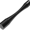 Barstuff Barstößel Maxi, Kunststoff, gewelltes Ende - schwarz (29cm)