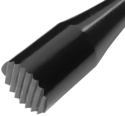 Barstuff Barstößel Maxi, Kunststoff, gewelltes Ende - schwarz (29cm)