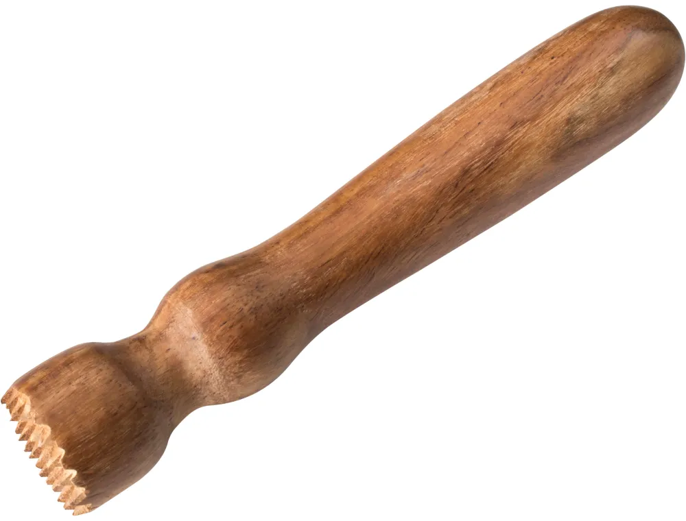 Barstuff Barstößel, waffelförmiges Ende - Sheesham Holz (22,5cm)