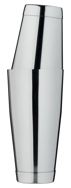 Barstuff Bartasche aus Leder, braun, Prime Bar - mit Barzubehör (Tin in Tin)