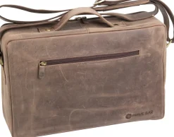 Barstuff Bartasche aus Leder, braun, Prime Bar - mit Barzubehör (Deluxe)