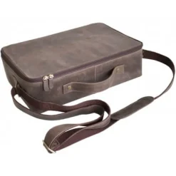 Barstuff Bartasche aus Leder, braun, Prime Bar - mit Barzubehör (Basic)