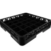 Barstuff Basis 36-Fach Spülkorb, schwarz - 50x50x10cm