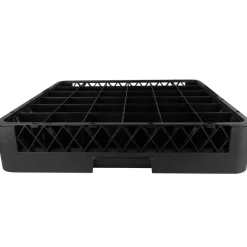 Barstuff Basis 36-Fach Spülkorb, schwarz - 50x50x10cm