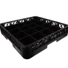 Barstuff Basis 25-Fach Spülkorb, schwarz - 50x50x10cm