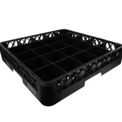 Barstuff Basis 25-Fach Spülkorb, schwarz - 50x50x10cm