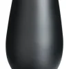 Barstuff Becher, matt schwarz/rot, Elements Stölzle - 465ml