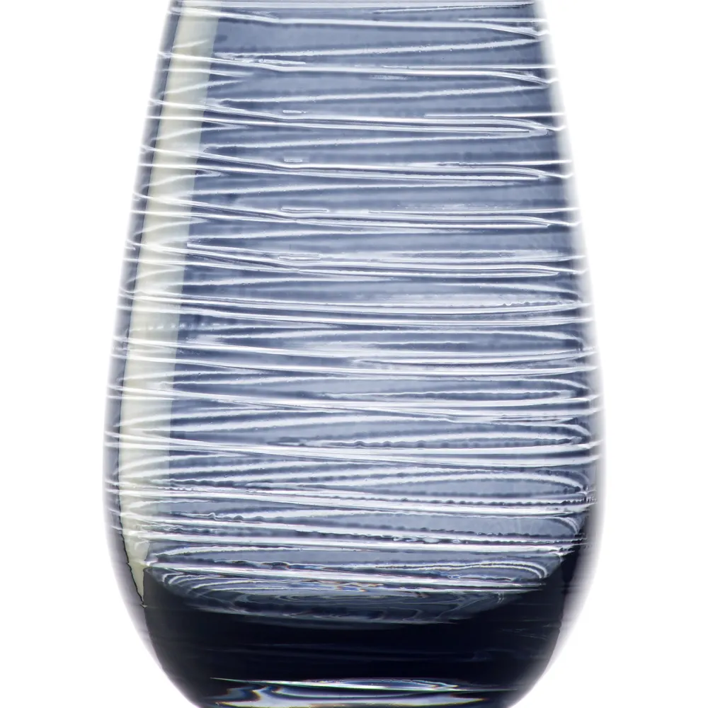 Barstuff Becher Twister blaugrau, Stölzle - 465ml