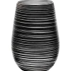 Barstuff Becher Twister schwarz-silber, Stölzle - 465ml