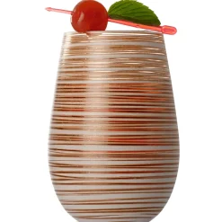 Barstuff Becher Twister weiß-bronze, Stölzle - 465ml