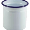 Barstuff Besteckhalter Emaille weiß - 11x11,5cm