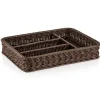 Barstuff Besteckkorb Polypropylen braun - 40x30x6,5cm