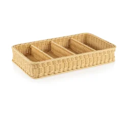 Barstuff Besteckkorb Polypropylen hellbeige - 53x32,5x9cm (GN 1/1)