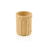 Barstuff Besteckkorb zylinder, Polypropylen hellbeige - 12x15cm