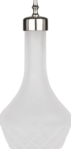 Barstuff Bitterflasche satiniert, Prime Bar, Ausgießer silberfarben - 90ml