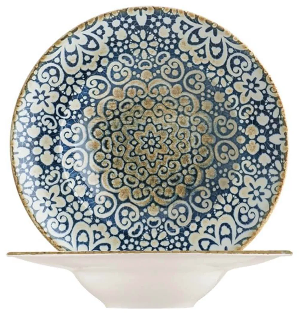 Barstuff Bonna Alhambra Banquet Pastateller 28cm blau - 6 Stück