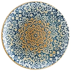 Barstuff Bonna Alhambra Gourmet Teller flach 21cm blau - 12 Stück