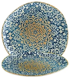 Barstuff Bonna Alhambra Vago Teller flach 15cm blau - 12 Stück