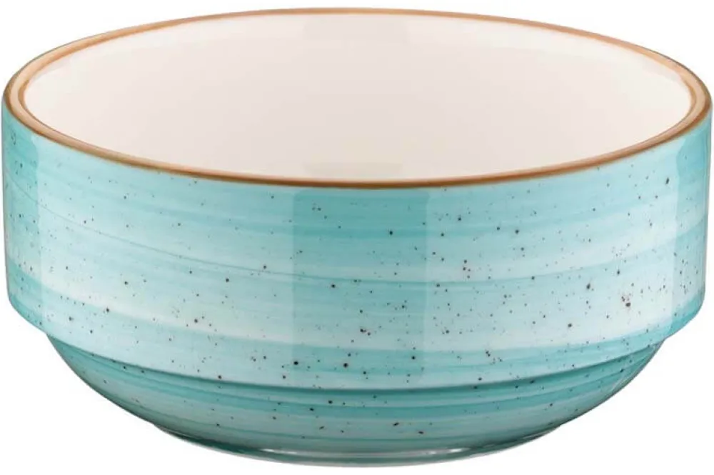 Barstuff Bonna Aura Aqua Banquet Stapelschale 14cm, 50cl türkis - 12 Stück
