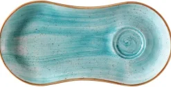 Barstuff Bonna Aura Aqua Gourmet Setplatte 25x12cm türkis - 12 Stück