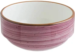 Barstuff Bonna Aura Blackberry Banquet Stapelschale 12cm, 35cl lila - 12 Stück