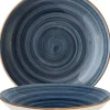 Barstuff Bonna Aura Dusk Bloom Teller tief 28cm blau - 6 Stück