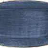 Barstuff Bonna Aura Dusk Gourmet Platte oval 34x19cm blau - 6 Stück
