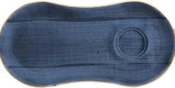 Barstuff Bonna Aura Dusk Gourmet Setplatte 25x12cm blau - 12 Stück