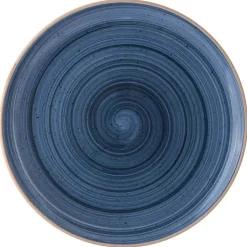 Barstuff Bonna Aura Dusk Gourmet Teller flach 17cm blau - 12 Stück