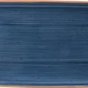 Barstuff Bonna Aura Dusk Moove Platte 34x16cm blau - 12 Stück