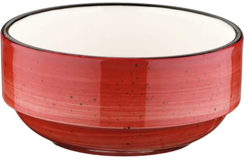 Barstuff Bonna Aura Passion Banquet Stapelschale 14cm, 50cl rot - 12 Stück